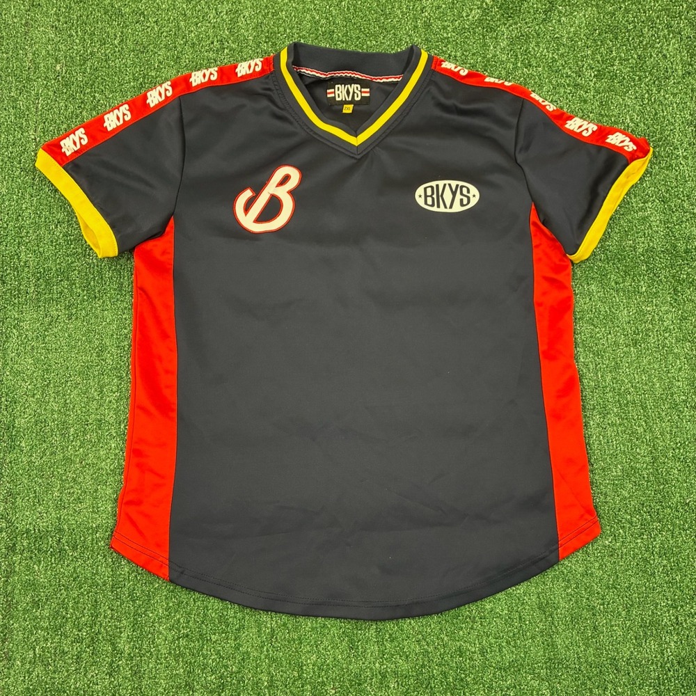 Y2K 2000's BKYS Embroidered Jersey Shirt
